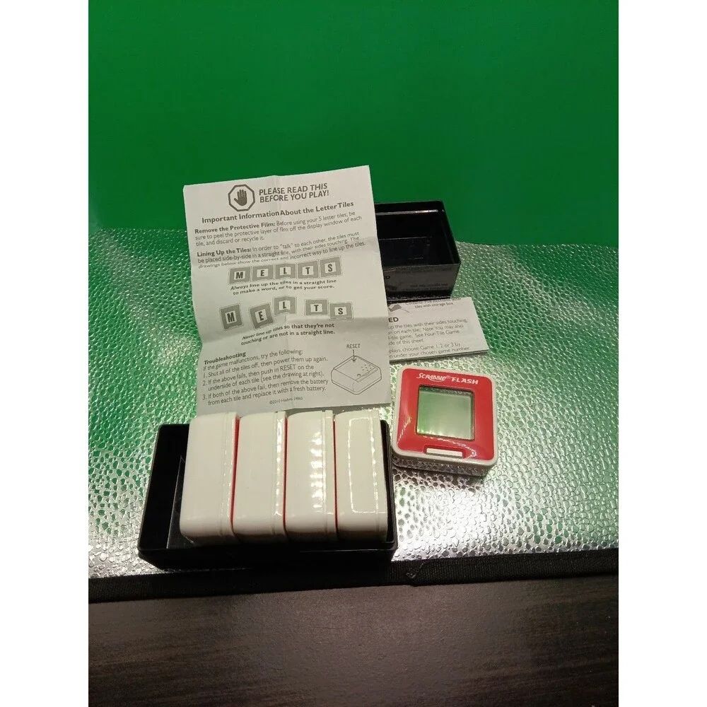 Scrabble Flash Electronic Game by Hasbro